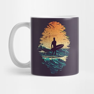 Lone Surfer Mug